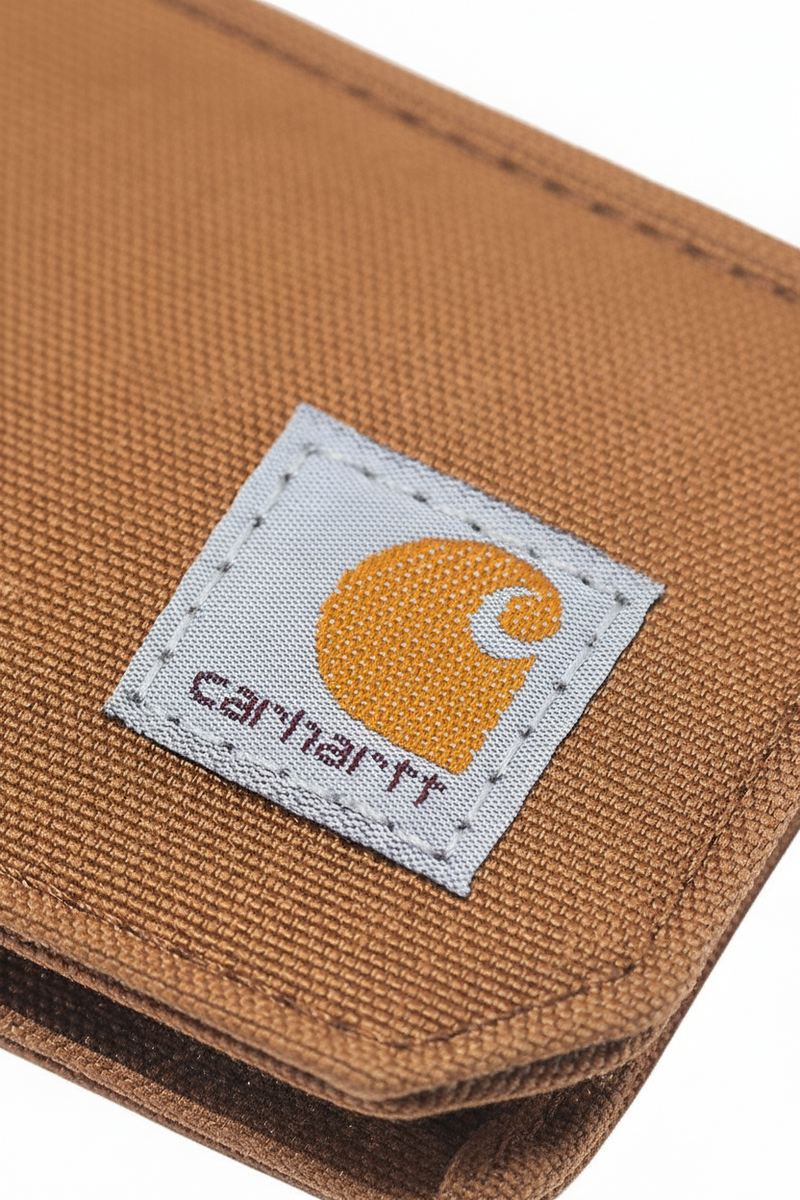 Load image into Gallery viewer, Carhartt Unisex Nylon Duck Bifold Wallet Brown 801983-211
