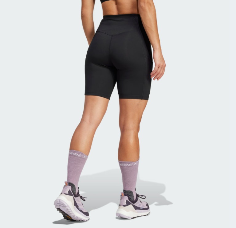 Load image into Gallery viewer, Adidas Women's Terrex Multi 8-Inch Tight Shorts Black JF1272
