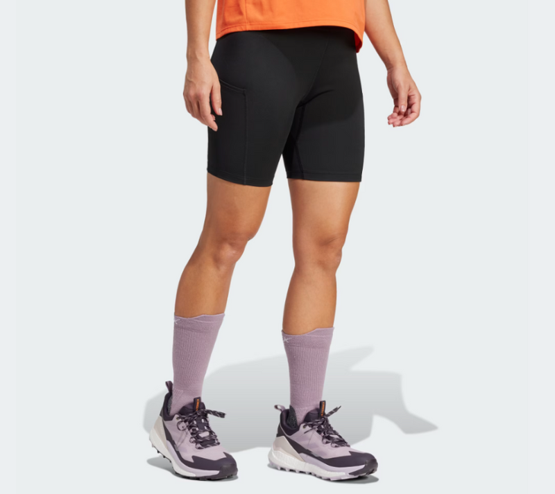 Load image into Gallery viewer, Adidas Women's Terrex Multi 8-Inch Tight Shorts Black JF1272
