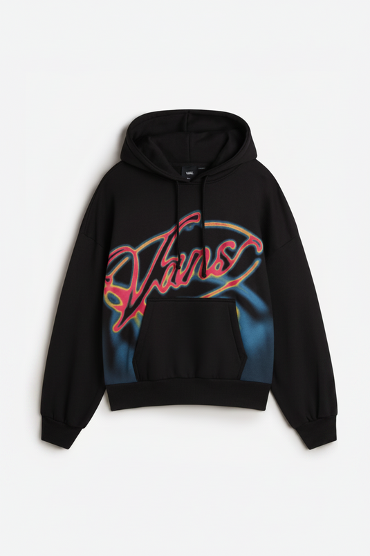 Vans Women's Outer Ring Retro Hoodie Black VN000Q38BLK