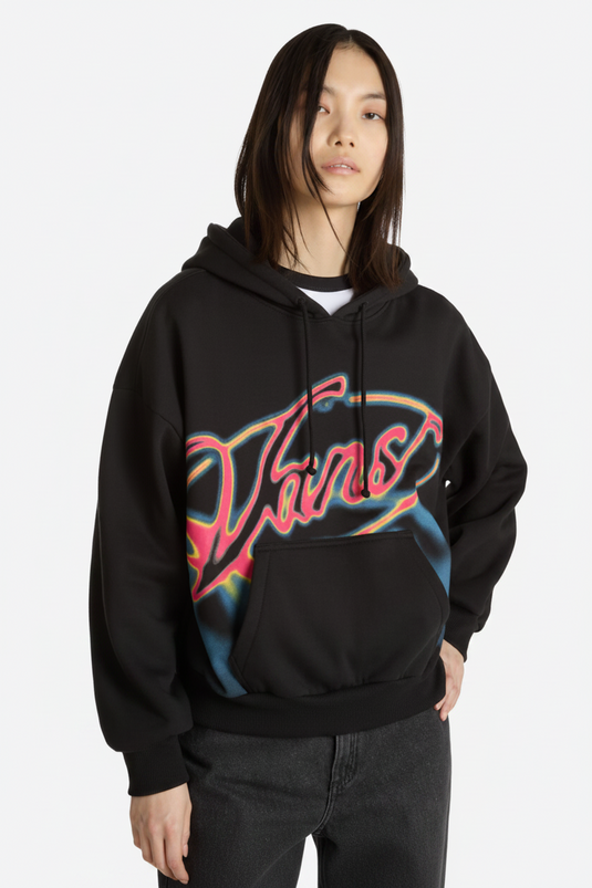 Vans Women's Outer Ring Retro Hoodie Black VN000Q38BLK