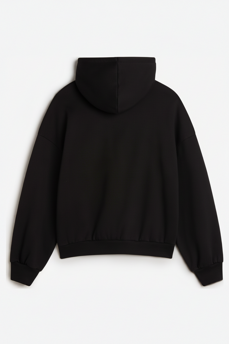 Load image into Gallery viewer, Vans Women's Outer Ring Retro Hoodie Black VN000Q38BLK
