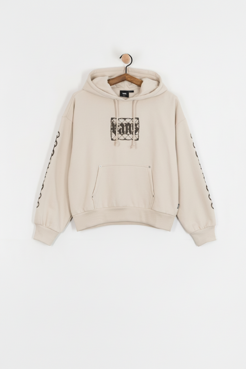 Load image into Gallery viewer, Vans Women's After Dark Retro Hoodie Taupe Mist VN000Q39EN91
