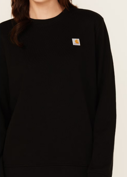 Carhartt Women's Relaxed Midweight French Terry Crewneck Sweatshirt Fit 106179-N04