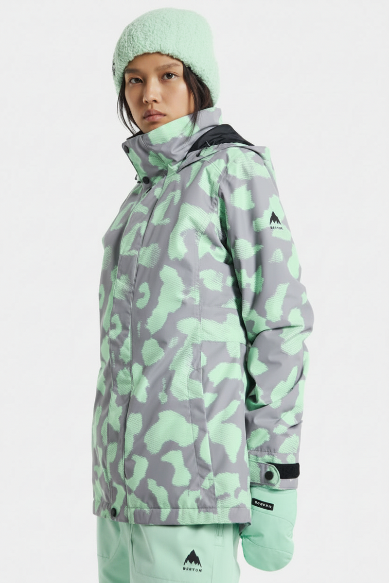Load image into Gallery viewer, Burton Women's Jet Set 2L Jacket Rosette 10081109652
