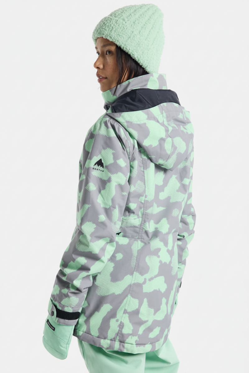 Load image into Gallery viewer, Burton Women's Jet Set 2L Jacket Rosette 10081109652
