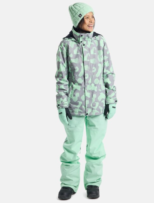 Load image into Gallery viewer, Burton Women's Jet Set 2L Jacket Rosette 10081109652
