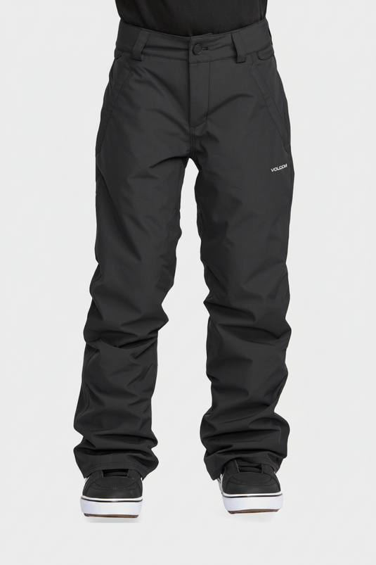 Volcom Kid's Freakin Chino Youth Insulated Pants Black 1252301-BLK