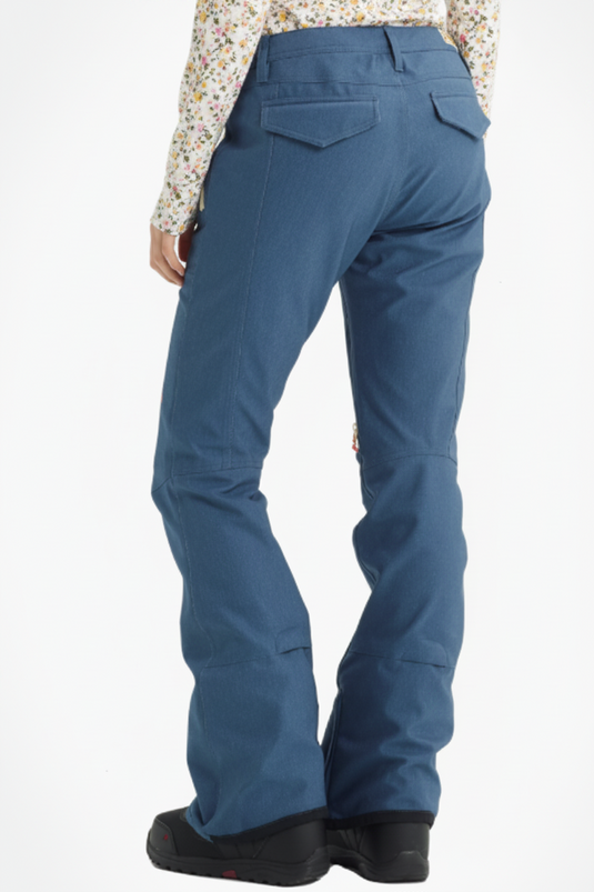 Burton Women's Vida Stretch Snow Pants Light Denim 21447100400