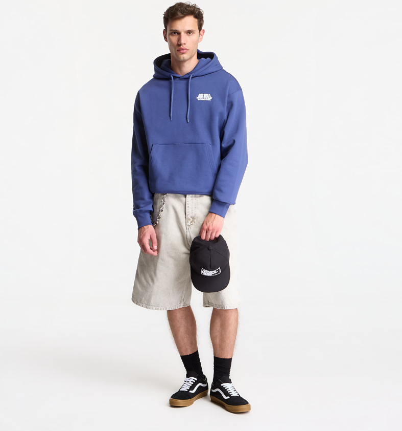 Load image into Gallery viewer, Van's Men's World Intl Pullover True Navy VN0010GH5TU
