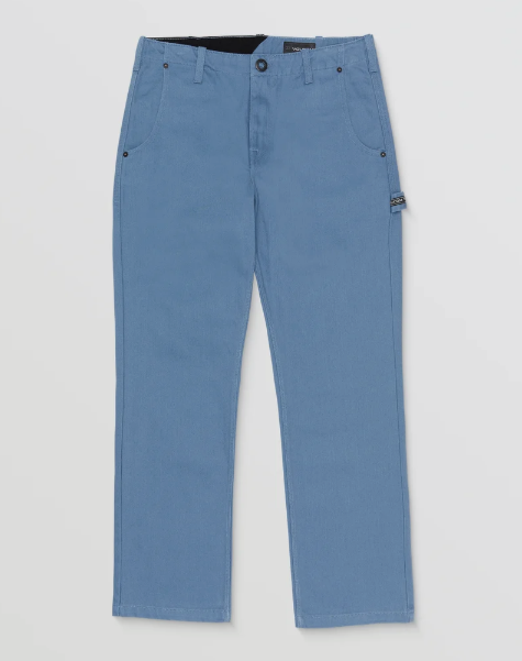 Volcom Men's Sawhorse Jeans Blueberry A1942400_BBY