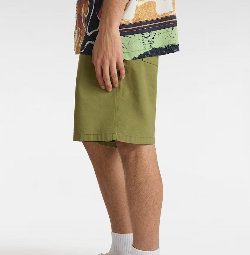Load image into Gallery viewer, Vans Men's Fatigue Loose Shorts Loden Green VN000M3AZBF

