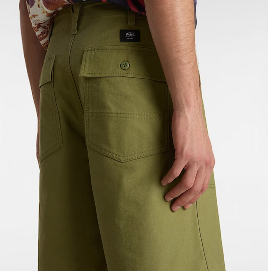 Vans Men's Fatigue Loose Shorts Loden Green VN000M3AZBF