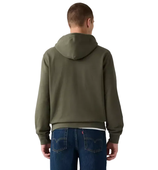 Levi's Men's New Original Zip-up Hoodie Green 345840050