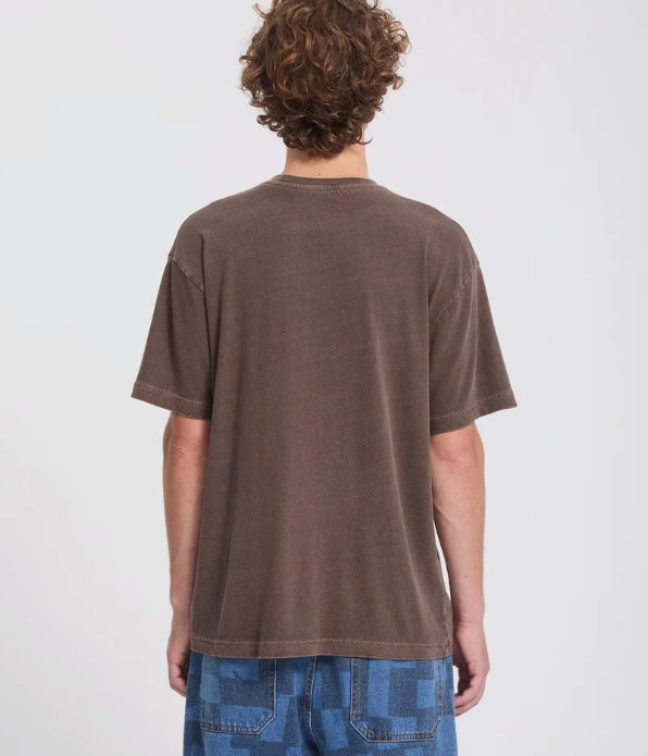 Load image into Gallery viewer, Volcom Men's Ozzy III T-Shirt Raisin A4332611_RSN
