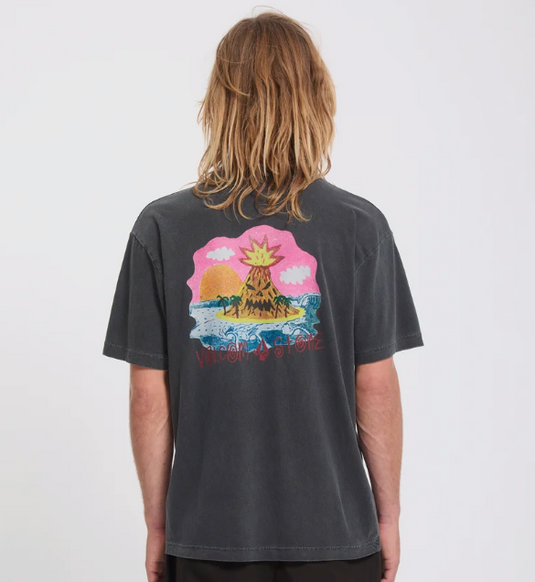 Volcom Men's Ozzy I T-Shirt Black A4332609_BLK