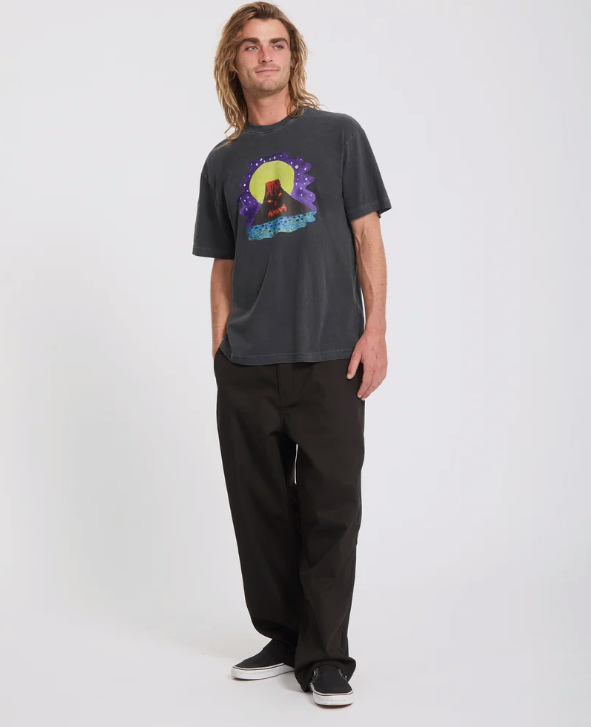Load image into Gallery viewer, Volcom Men's Ozzy I T-Shirt Black A4332609_BLK

