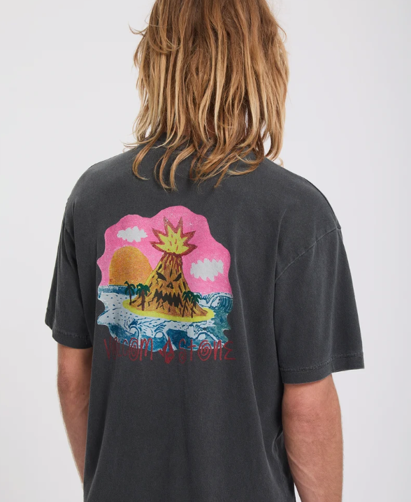 Load image into Gallery viewer, Volcom Men's Ozzy I T-Shirt Black A4332609_BLK
