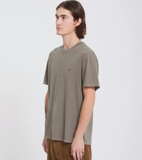 Load image into Gallery viewer, Volcom Men's Solid Stone T-Shirt Earth A5232601_ETH
