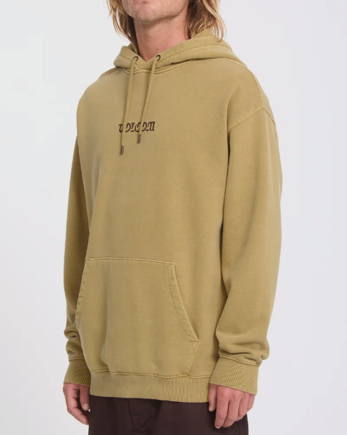 Load image into Gallery viewer, Volcom Men's Big Stone Hoodie Mustard A4132614-MUS
