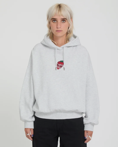 Load image into Gallery viewer, Volcom Women's Eyeson Hoodie Bone Heather B4132606_BNH
