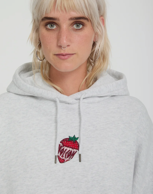 Volcom Women's Eyeson Hoodie Bone Heather B4132606_BNH