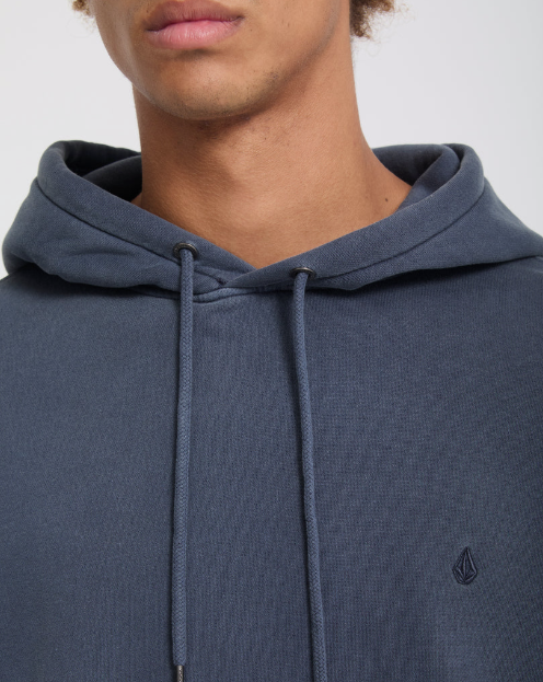 Volcom Men's Single Stone Hoodie Storm Blue A4132615_SRB
