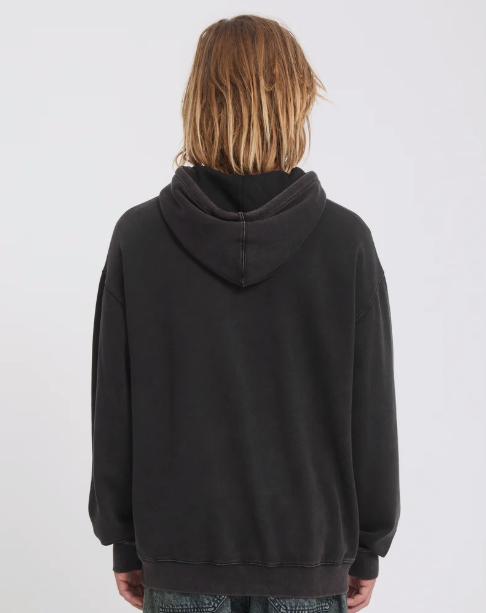 Load image into Gallery viewer, Volcom Men's Wrong Angel Hoodie Light Acid Black A4132611-LAB
