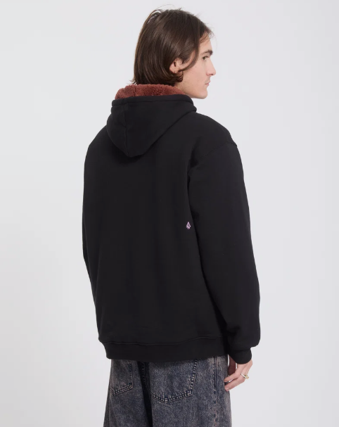 Volcom Men's Ozzy Hoodie Black A4132604_BLK