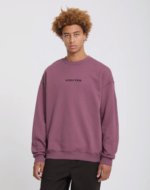 Load image into Gallery viewer, Volcom Men's Volcom Stone Sweatshirt Orchid A4612626-ORD
