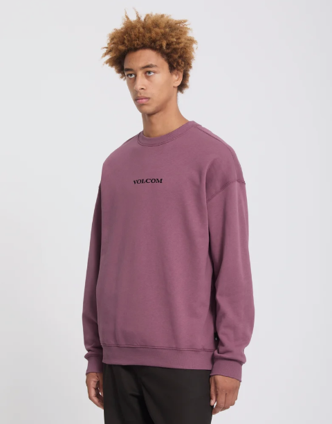 Load image into Gallery viewer, Volcom Men's Volcom Stone Sweatshirt Orchid A4612626-ORD

