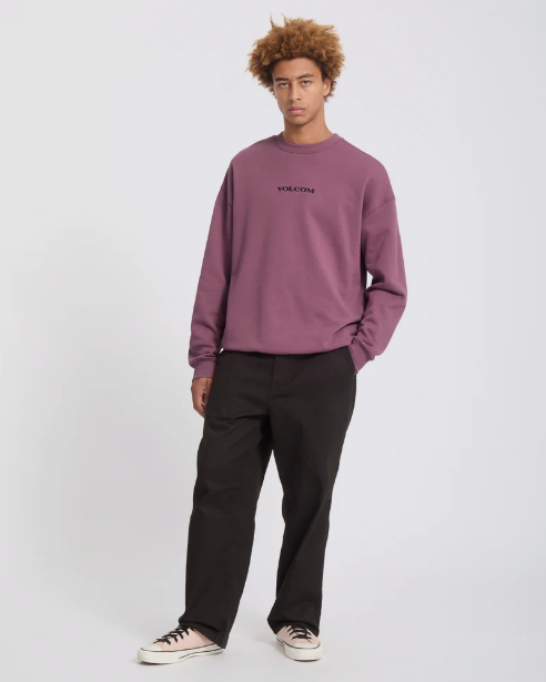 Load image into Gallery viewer, Volcom Men's Volcom Stone Sweatshirt Orchid A4612626-ORD
