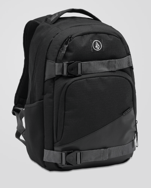 Load image into Gallery viewer, Volcom Unisex Grindstone Skate Backpack Black D6512501_BLK
