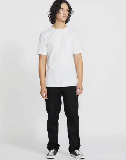 Load image into Gallery viewer, Volcom Men's Frickin Modern Stretch Trousers Black A1112613_BLK
