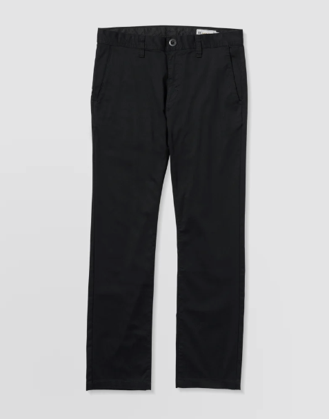 Load image into Gallery viewer, Volcom Men's Frickin Modern Stretch Trousers Black A1112613_BLK
