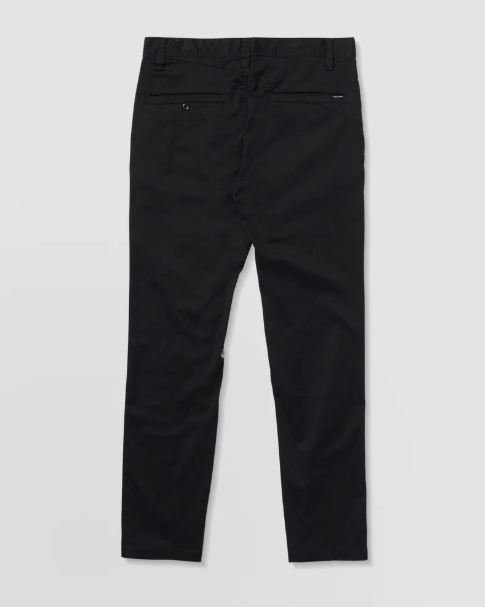 Load image into Gallery viewer, Volcom Men's Frickin Modern Stretch Trousers Black A1112613_BLK
