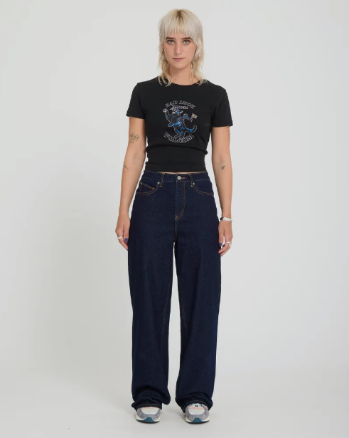Load image into Gallery viewer, Volcom Women's Stoned Hirise Jeans Raw B1912608_RAW
