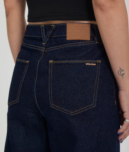Load image into Gallery viewer, Volcom Women's Stoned Hirise Jeans Raw B1912608_RAW
