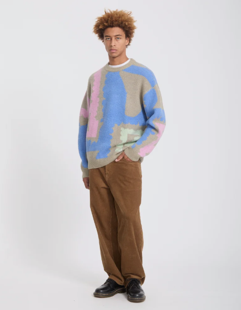 Load image into Gallery viewer, Volcom Unisex Carrau Sweater Multi A0732605-MLT
