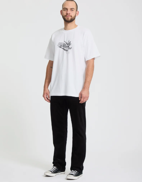 Load image into Gallery viewer, Volcom Men's Solver 5 Pockets Corduroy Trousers Black A1132601_BLK
