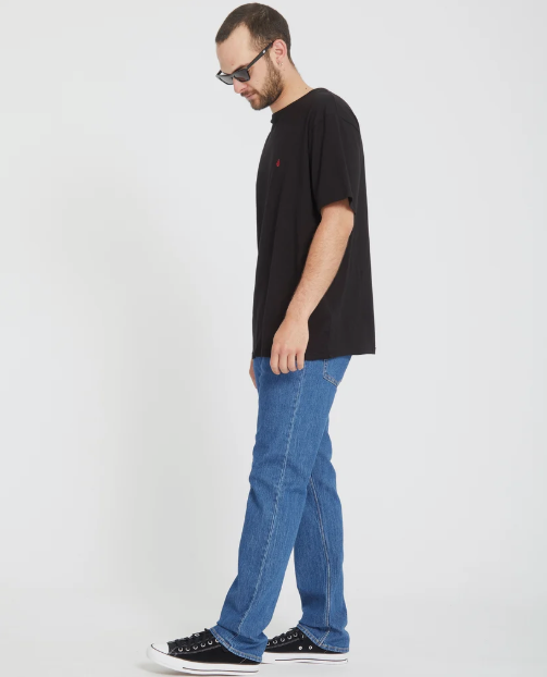 Volcom Men's Solver Jeans Bold Blue A1912617-BDL