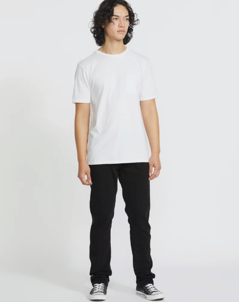 Volcom Men's Vorta Jeans Black Out A1912616-BKO