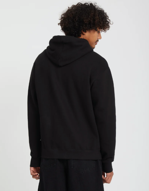 Load image into Gallery viewer, Volcom Men's Single Stone Zip Hoodie Black A4812605-BLK
