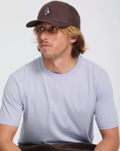 Load image into Gallery viewer, Volcom Unisex Full Stone Cheese Cap Raisin D5512635-RSN
