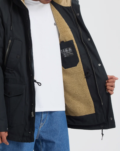 Load image into Gallery viewer, Volcom Men's Starget 5K Parka Black A1732602-BLK
