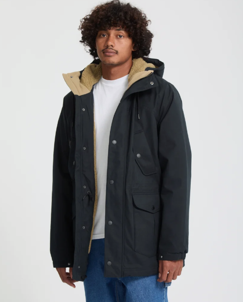 Load image into Gallery viewer, Volcom Men's Starget 5K Parka Black A1732602-BLK
