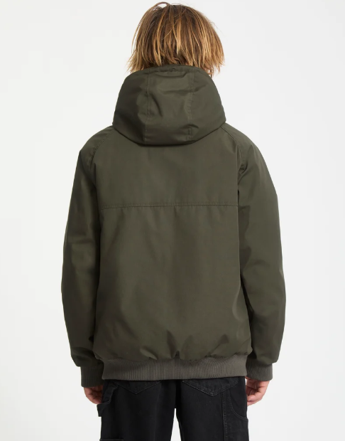 Load image into Gallery viewer, Volcom Men's Herman 10K Jacket Rinsed Black A1732601-RIB
