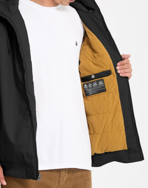Load image into Gallery viewer, Volcom Men's Herman 10K Jacket Black A1732601-BLK
