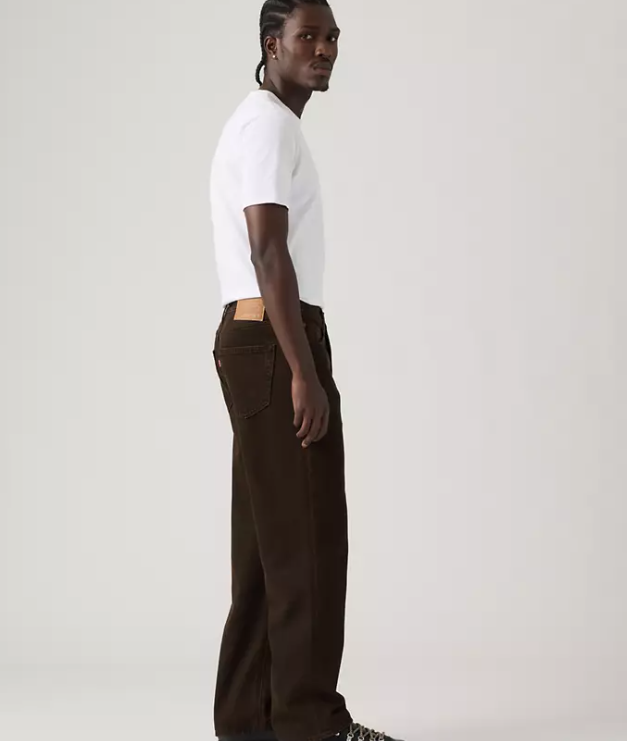 Load image into Gallery viewer, Levi's Men's 568 Loose Straight Jeans Brown 290370181
