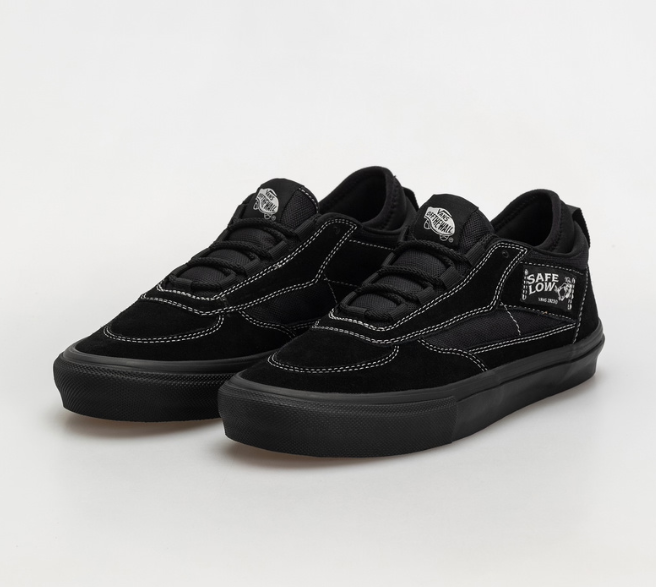 Load image into Gallery viewer, Vans Unisex Skate Safe Low Shoes Black/Black VN000EEHBKA
